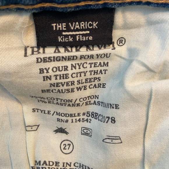 BLANKNYC KICK FLARE JEANS SIZE 27 - Picture 3 of 5